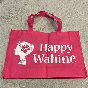 Hawaii Happy Wahine Shopping Bag